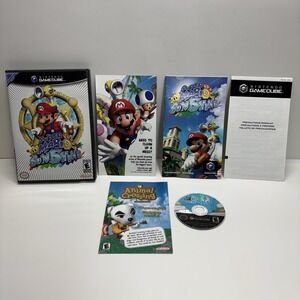 Super Mario Sunshine GameCube 2002 CIB TESTED